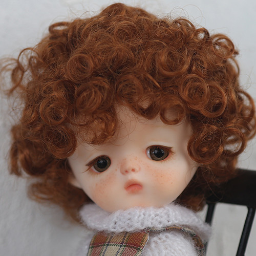 [6~7"]Curly hair - Carrot